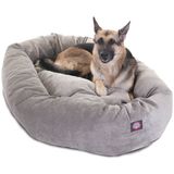 Cama Para Cães Majestic Pet Micro Velvet Calming Lavável 132x89x28cm