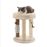 Cat Tree Mecool 4 Em 1 Com Arranhador, Cama, Brinquedos E Escova
