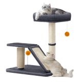 Cat Scratching Post Feandrea Multifuncional Cinza Escuro