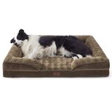 Cama De Cachorro Bedsure Ortopédica Para Cães Grandes Com Pelúcia E Capa