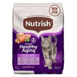 Saco De 5,9 Kg Para Frango Cat Food Nutrish Senior Healthy Aging