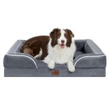 Cama Para Cães Comfort Expression, Espuma Ortopédica Impermeável, Grande