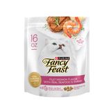 Comida Para Gatos Fancy Feast Com Sabor De Filé Mignon Com Frutos Do Mar 4x450g