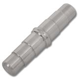 Ganzá Alumínio 7,5cm X 41cm Percussão Profissional Spanking