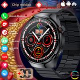 Monitor De Glicose De Pressão Arterial Smartwatch Sacosding Ecg