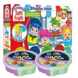 Massinha De Modelar Pula E Molda+ Tutti Frutti Cabelo Studio