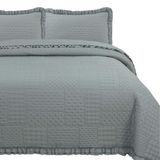 Cama Posta Queen Ellie 300 Fio Colcha Luxo 100% Algodao