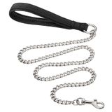 Coleira De Cachorro Sle Heavy Duty Metal À Prova De Mastigar 180 Cm Para Cães