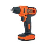 Parafusadeira / Furadeira 3/8 (10mm) Blackedecker Ld12 A Bateria 12v Li-ion Com Acessórios