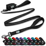 Coleira De Cachorro Black Rhino Heavy Duty 1,8 M De Comprimento Para Cães De Médio/grande Porte