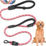 Dog Leash Roam Gear De 6 Pés Com 2 Alças Acolchoadas Para Médio/grande