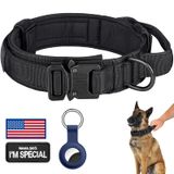 Coleira Tática Para Cães De Nylon Ajustável Daganxi Para Médio/grande