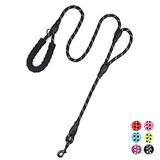 Corda Para Animais De Estimação Dog Leash Plutus De 1,8 M De Comprimento Com Alça Dupla Reflexiva