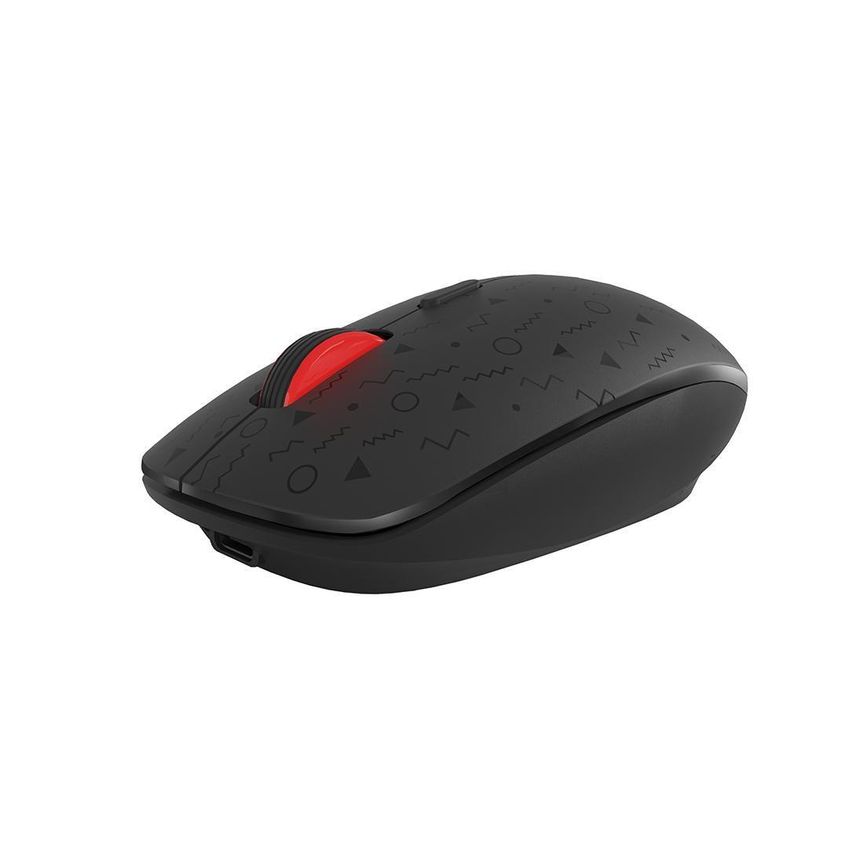 Mouse Sem Fio Recarregável C3tech M-w90bk Ambidestro Dpi Ajustável - Preto - imagem 5