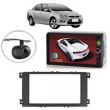 Central Multimídia 2 Din Mp5 Ford Focus Hatch Câmera Moldura