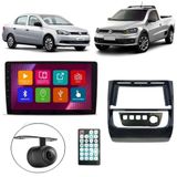 Central Multimídia Android 2 Din Gol G6 Moldura 9 Câmera Ré