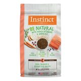 Comida Para Cães Instinct Be Natural Salmão E Arroz Integral 2,04 Kg