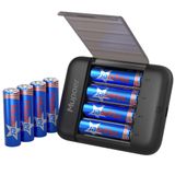 Baterias De Lítio Aa Recarregáveis Mupper 8x 1.5v 3600mah
