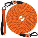 Coleira De Treinamento Joytale Long Leash Para Cães, 30 Pés, Laranja