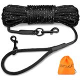 Coleira De Treinamento Para Cães Joytale Long 9m De Nylon Com Alça Acolchoada