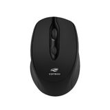 Mouse Sem Fio C3tech M-bt30bk Recarregável Dual Mode Bluetooth E 2.4ghz - Preto