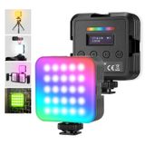 Light De Vídeo Neewer Rgb61 Led Rgb, Pacote Com 2 Suportes Para Sapatos Cold Shoe
