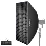 Softbox Neewer 24x35cm Retangular Com Suporte Bowens Para Aputure