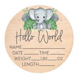 Sinal De Nascimento Yippee Daisy Hello World Elephant Hospital
