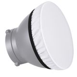 Meia Difusora Neewer, Pacote Com 2 Unidades, 180 Mm, Branca Macia Para Estroboscópio