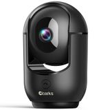 Câmera De Segurança Cloarks 2k Pan/tilt Wifi Com Detecção De Movimento Ai