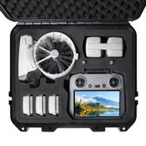 Estojo Rígido Cynova Impermeável Para Dji Flip Com 7 Baterias