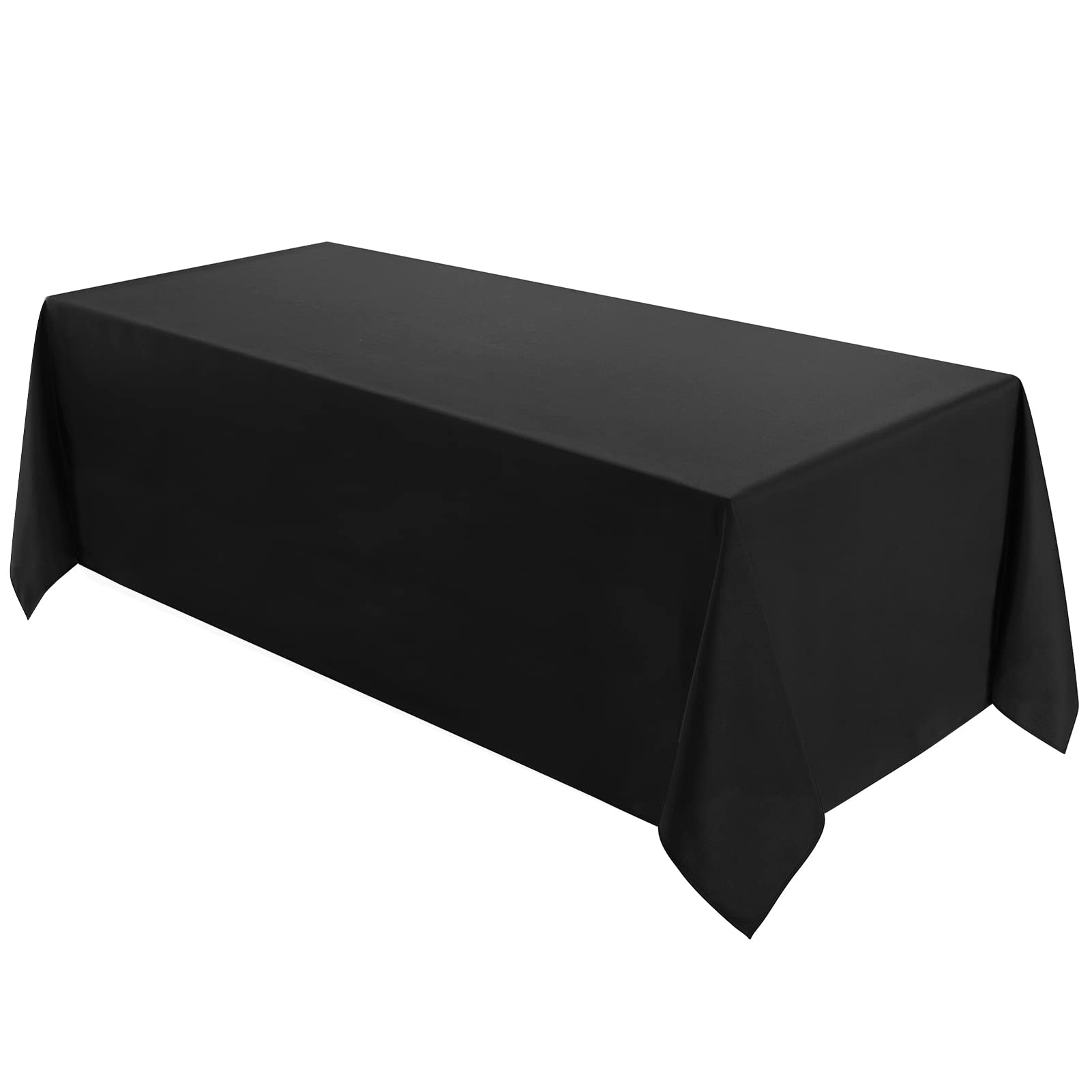 Toalha De Mesa Vidafete Poliéster 180gsm 229x335cm Retangular Preta