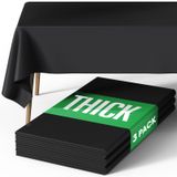 Toalha De Mesa De Poliéster Pureegg Para Mesa Retangular 150x210cm