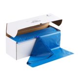 Toalha De Mesa De Plástico Goodluck 137cm X 91m Azul Descartável