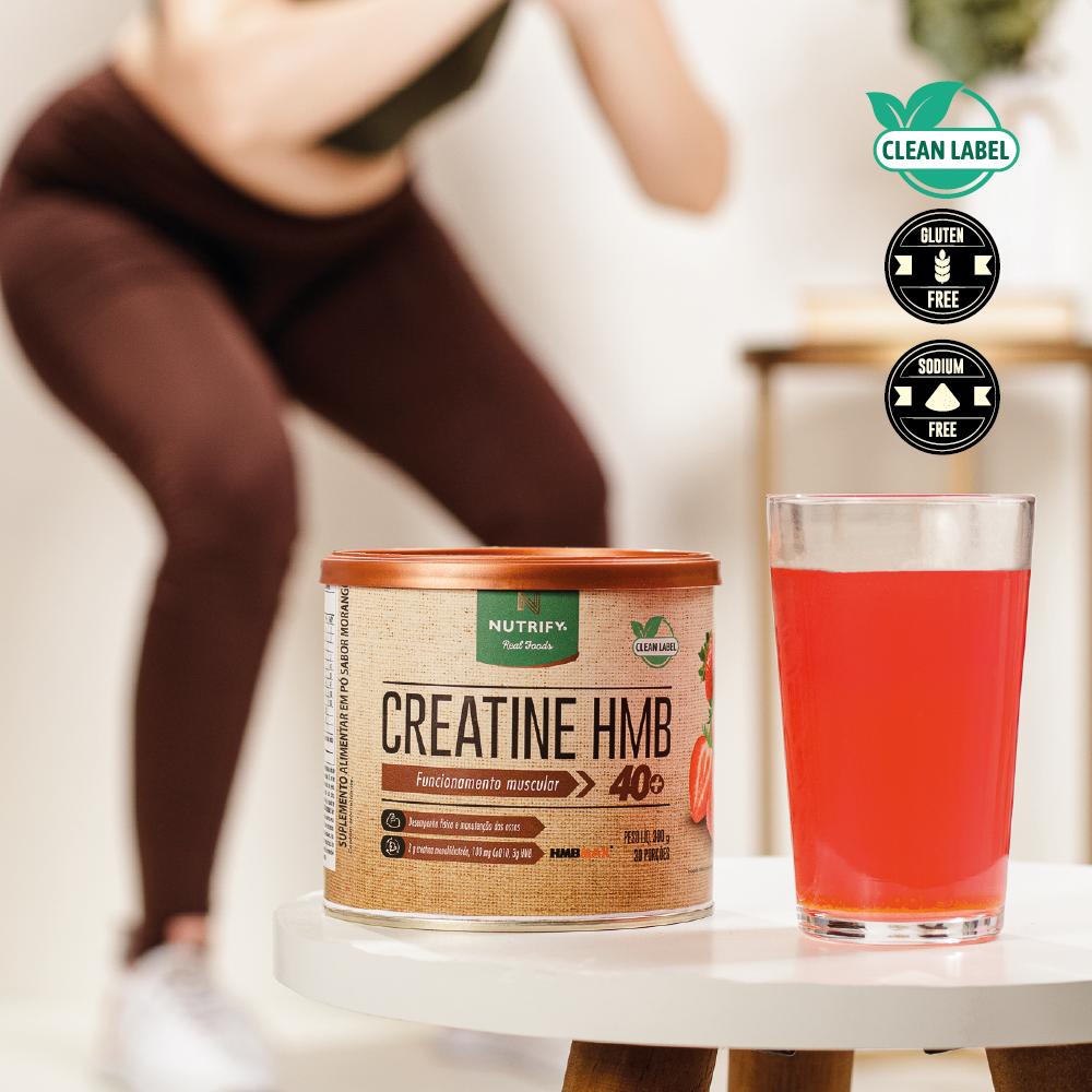 Creatine Hmb Nutrify 300g - Morango - Carrefour