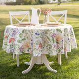 Toalha De Mesa Benson Mills Floral Primavera/verão Antonia 70cm