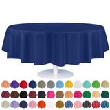 Toalha De Mesa De Plástico Descartável Grandipity 84 Polegadas, Pacote Com 12