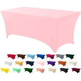 Toalha De Mesa Utopia Kitchen 6 Pés, Elastano, Rosa, 200 G/m², Elástica