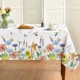 Toalha De Mesa Horaldaily Spring Floral 152x305cm Poliéster
