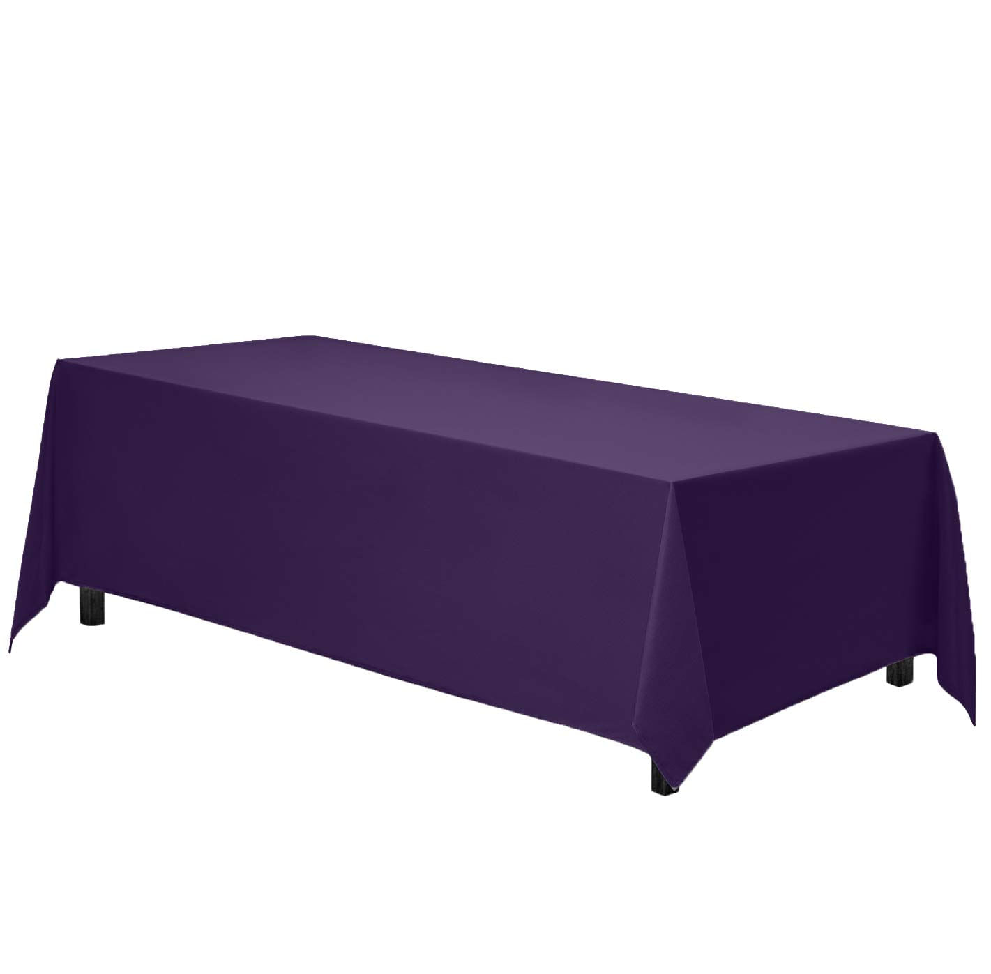 Toalha De Mesa Gee Di Moda Retangular 70x120cm Poliéster Roxo