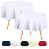 Toalha De Mesa Utopia Kitchen Ronda 70cm Resistente A Manchas Branca