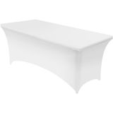 Toalha De Mesa Utopia Kitchen 4 Pés De Elastano [1 Pacote, Branca] 200 Gsm