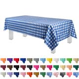 Toalha De Mesa De Piquenique De Plástico Descartável Grandipity Blue 137x274cm