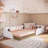 Cama Infantil Montessoriana Solteiro Summer Art In Moveis