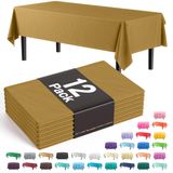 Toalha De Mesa Exquisite Premium Plastic 137 Cm X 274 Cm Retangular