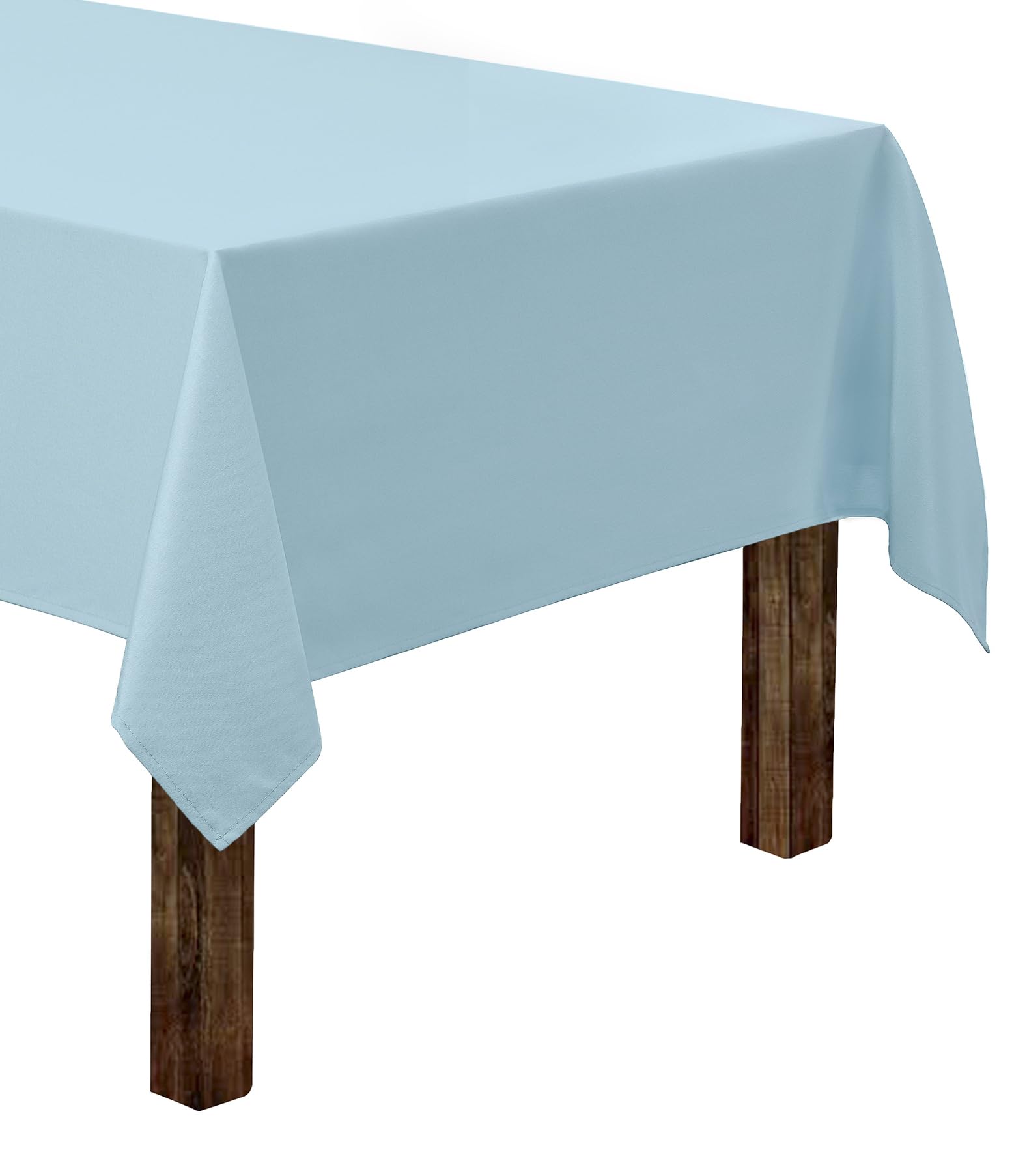 Toalha De Mesa Gee Di Moda Baby Blue 152x259cm Para Mesa De 6 Pés