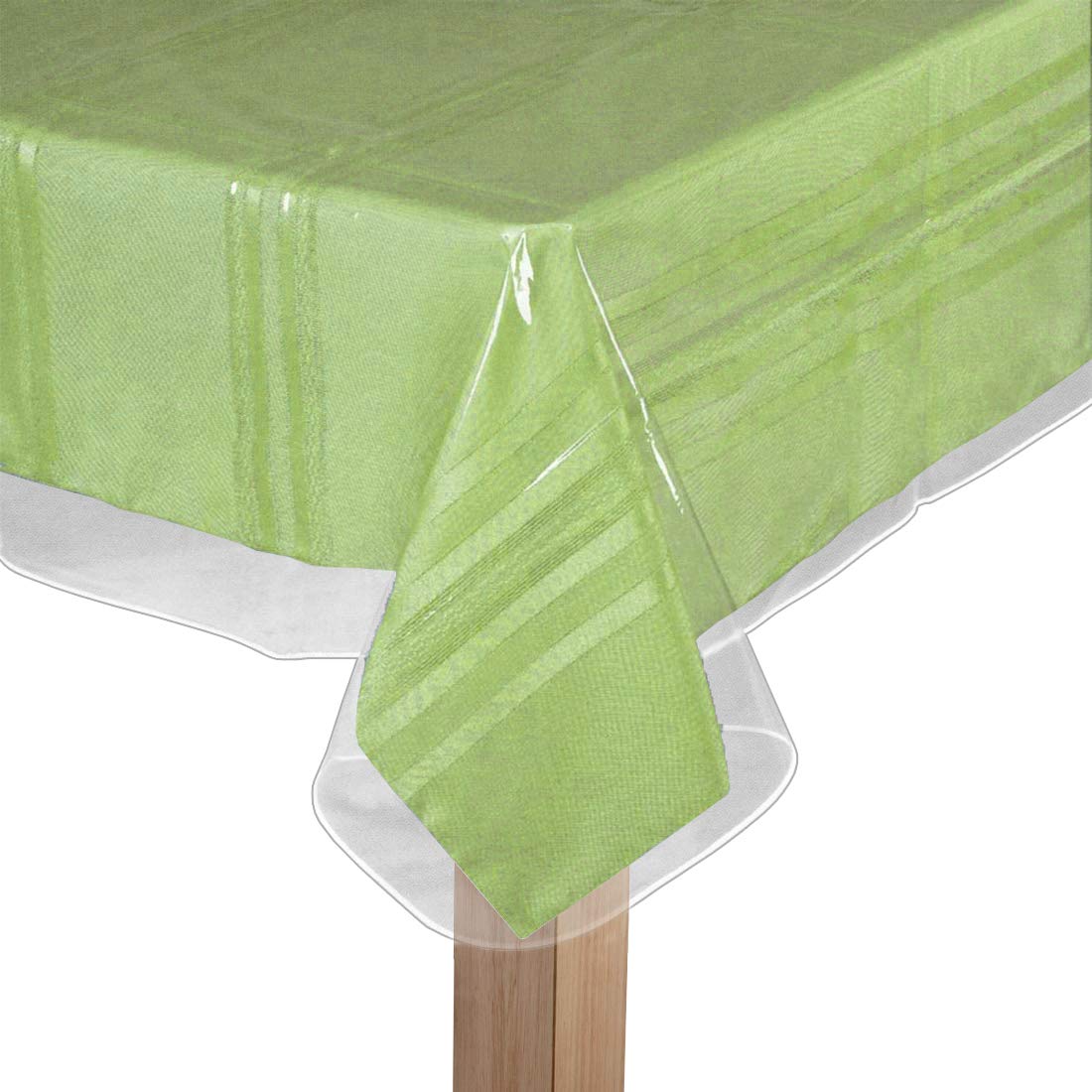 Protetor De Toalha De Mesa Bnyd Clear Plastic (152 X 305 Cm)