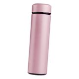 Garrafa Térmica Inox 500ml Quente Frio Tampa Rosa N17