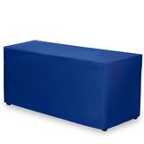 Toalha De Mesa Gee Di Moda Ajustada 183x76cm Em Poliéster Azul Royal