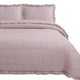 Cobre Leito King Size Algodão Ellie Bordado 300 Fios Super